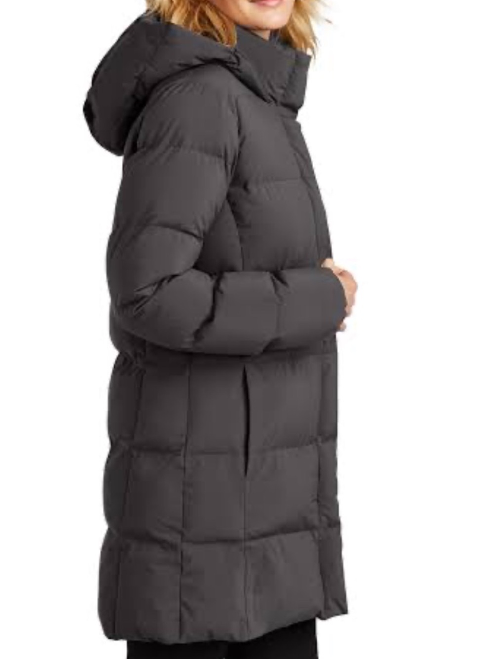 MERCER AND METTLE PUFFY PARKA BLACK - S